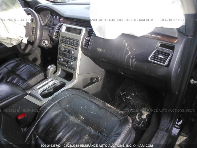 2FMEK62C69BA62827 - 2009 FORD FLEX SEL Սև լուսանկար 5