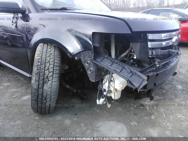 2FMEK62C69BA62827 - 2009 FORD FLEX SEL Սև լուսանկար 6