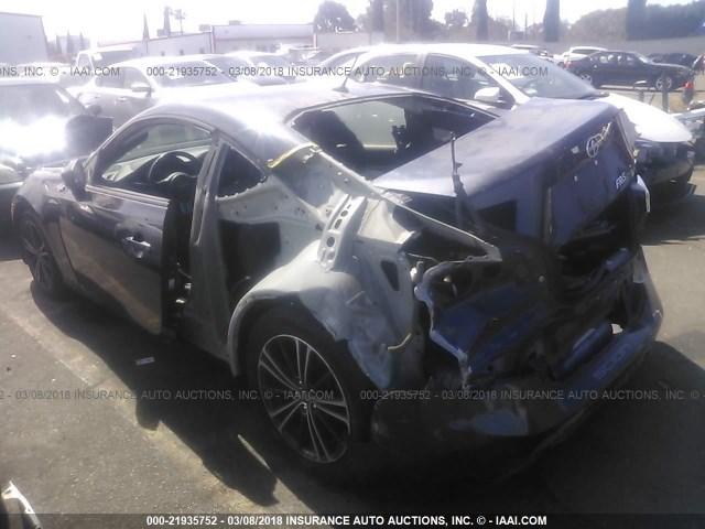 JF1ZNAA18D2727487 - 2013 TOYOTA SCION FR-S ნაცრისფერი ფოტო 3