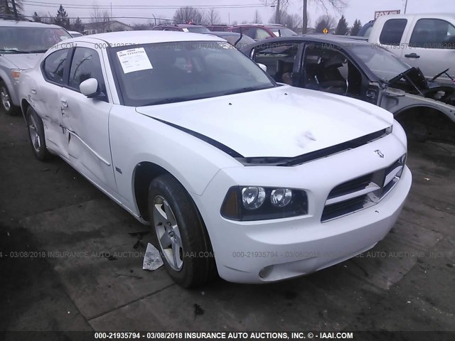 2B3CA3CV1AH264314 - 2010 DODGE CHARGER SXT WHITE photo 1