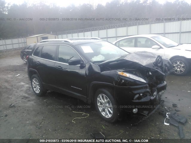 1C4PJLLB1JD544558 - 2018 JEEP CHEROKEE LATITUDE PLUS BLACK photo 1