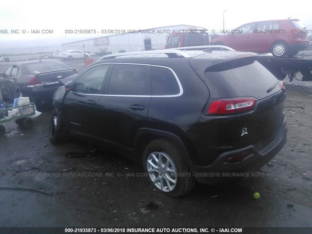 1C4PJLLB1JD544558 - 2018 JEEP CHEROKEE LATITUDE PLUS BLACK photo 3