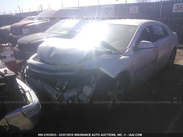 1G1ZC5E02CF297965 - 2012 CHEVROLET MALIBU 1LT 灰色 照片 2