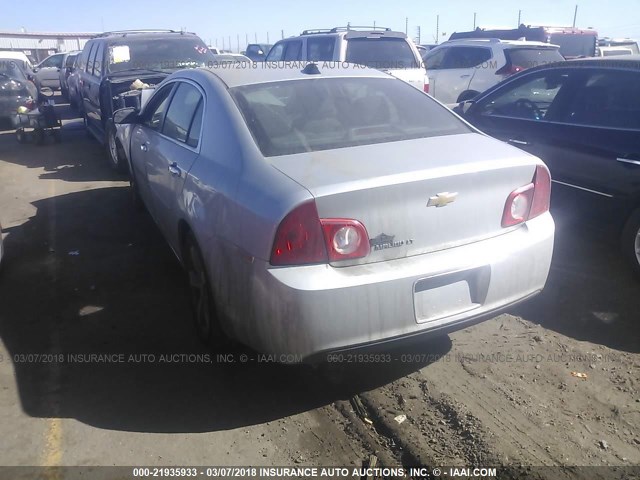 1G1ZC5E02CF297965 - 2012 CHEVROLET MALIBU 1LT 灰色 照片 3