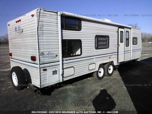 1SY200P28XC000591 - 1999 ALJO TRAVEL TRAILER  WHITE photo 4