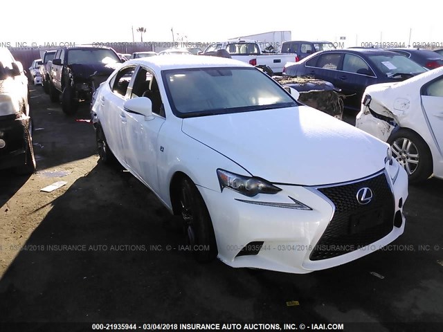 JTHBA1D2XG5016774 - 2016 LEXUS IS 200T WHITE photo 1