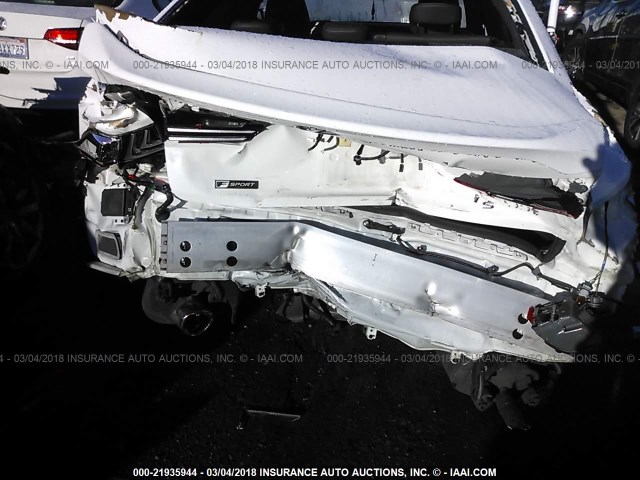 JTHBA1D2XG5016774 - 2016 LEXUS IS 200T WHITE photo 6