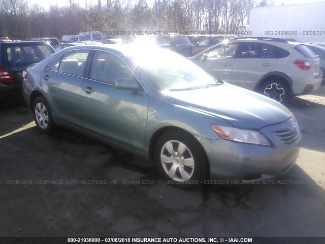 4T1BE46K89U875015 - 2009 TOYOTA CAMRY SE/LE/XLE GREEN photo 1