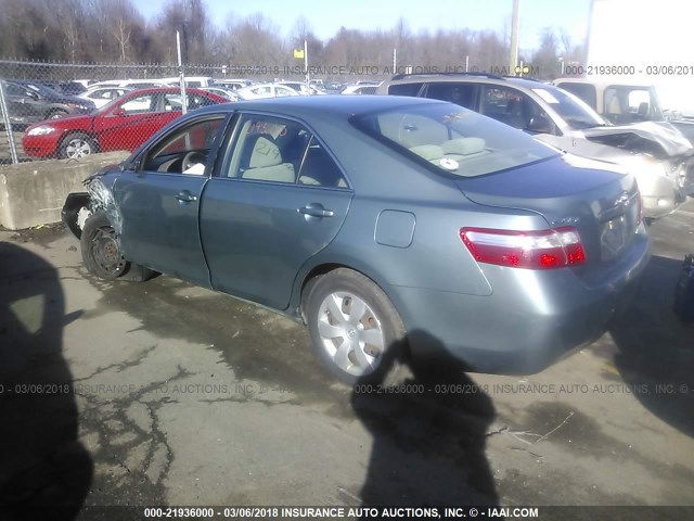 4T1BE46K89U875015 - 2009 TOYOTA CAMRY SE/LE/XLE GREEN photo 3