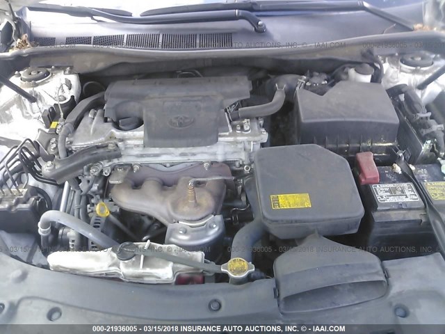 4T1BF1FK5CU533847 - 2012 TOYOTA CAMRY SE/LE/XLE Ақ фото 10