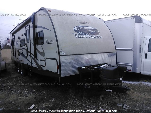 5ZT2FEVB8EA013206 - 2014 COACHMEN FREEDOM EXPRESS  BEIGE photo 1