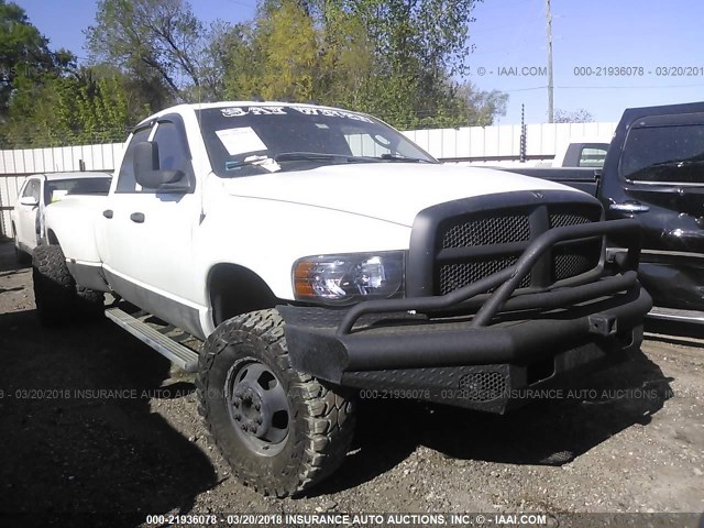 3D7MS48C15G812384 - 2005 DODGE RAM 3500 ST/SLT WHITE photo 1