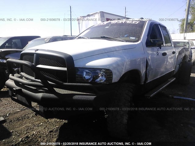 3D7MS48C15G812384 - 2005 DODGE RAM 3500 ST/SLT WHITE photo 2