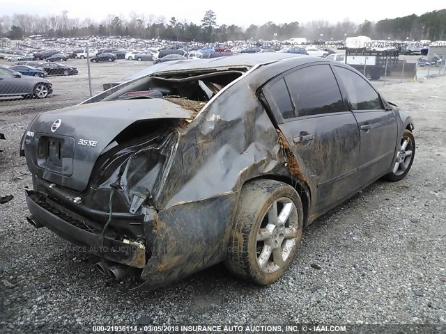 1N4BA41E66C846069 - 2006 NISSAN MAXIMA SE/SL GRAY photo 4