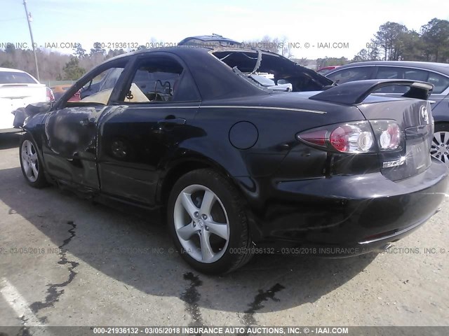 1YVHP80C075M36877 - 2007 MAZDA 6 I BLACK photo 3