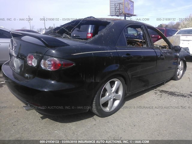 1YVHP80C075M36877 - 2007 MAZDA 6 I BLACK photo 4