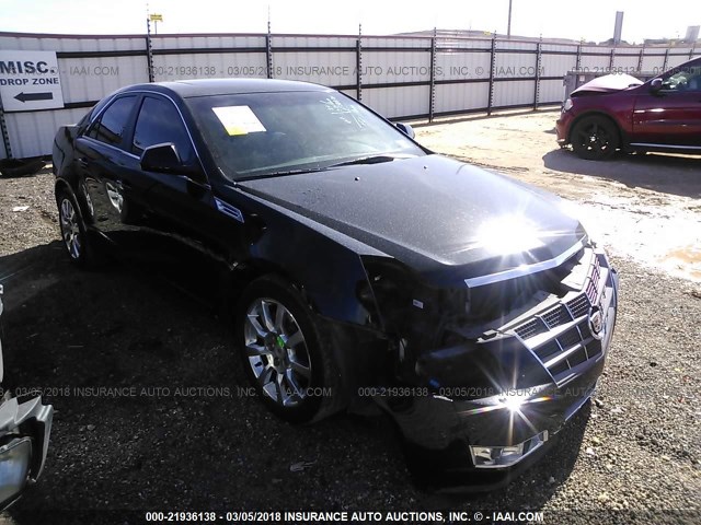 1G6DF577190156614 - 2009 CADILLAC CTS BLACK photo 1