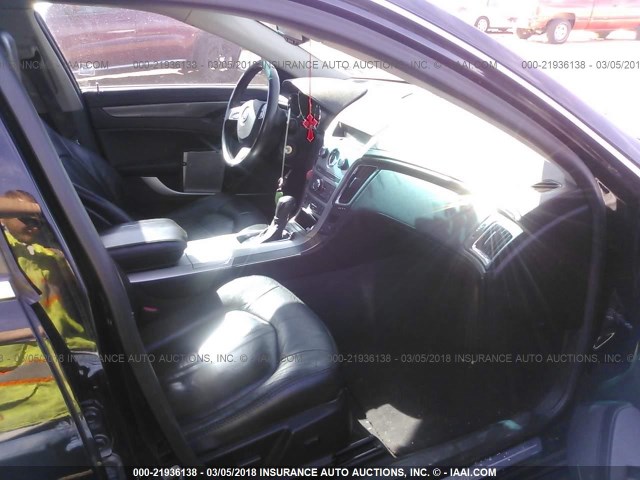 1G6DF577190156614 - 2009 CADILLAC CTS BLACK photo 5