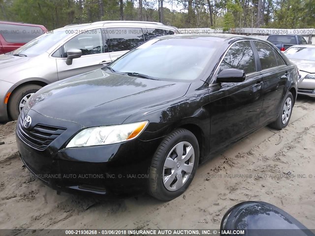 4T1BE46K49U875920 - 2009 TOYOTA CAMRY SE/LE/XLE BLACK photo 2