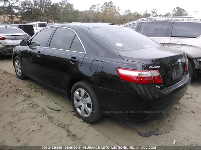 4T1BE46K49U875920 - 2009 TOYOTA CAMRY SE/LE/XLE BLACK photo 3