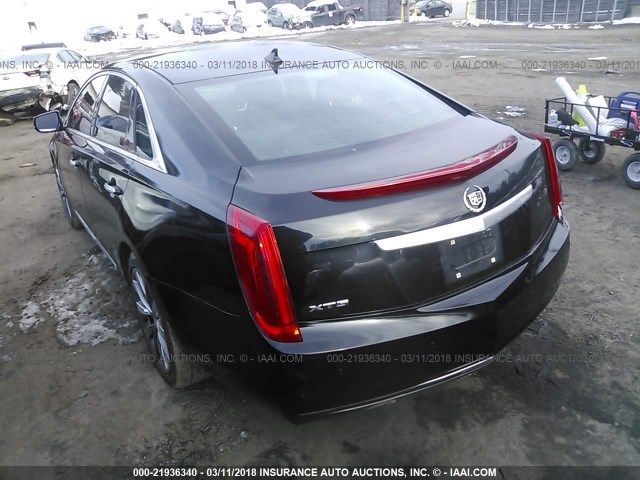 2G61U5S3XE9320777 - 2014 CADILLAC XTS BLACK photo 3