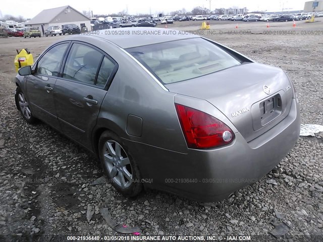 1N4BA41E84C880981 - 2004 NISSAN MAXIMA SE/SL TAN photo 3