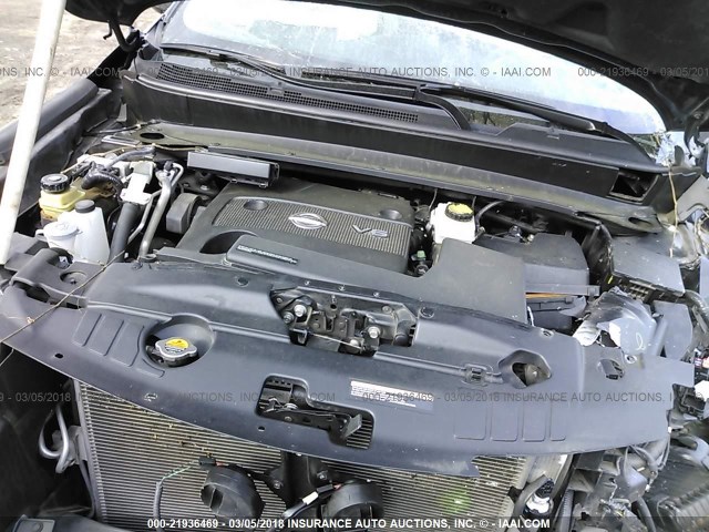 5N1AR2MN7DC689448 - 2013 NISSAN PATHFINDER S/SV/SL/PLATINUM 蓝色 照片 10