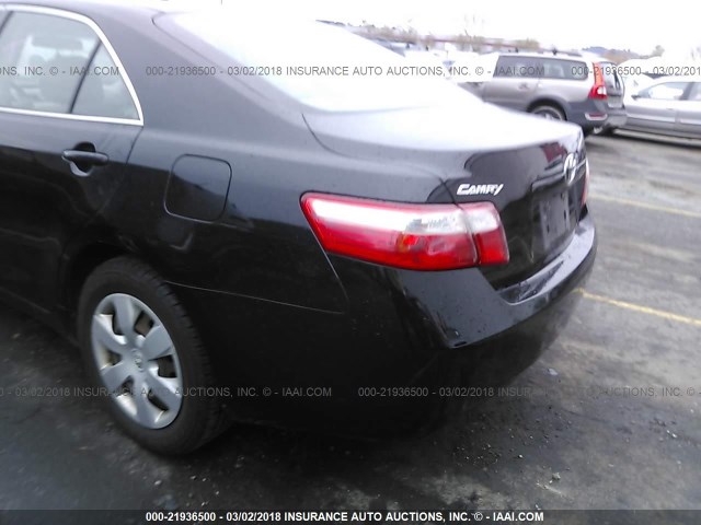 4T1BE46K07U121944 - 2007 TOYOTA CAMRY NEW GENERAT CE/LE/XLE/SE BLACK photo 6