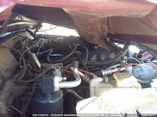 1J4FF68S0XL668434 - 1999 JEEP CHEROKEE SPORT/CLASSIC წითელი ფოტო 10