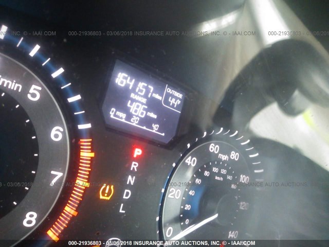 5FNRL5H67CB135891 - 2012 HONDA ODYSSEY EXL ნაცრისფერი ფოტო 7