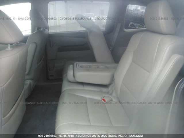 5FNRL5H67CB135891 - 2012 HONDA ODYSSEY EXL ნაცრისფერი ფოტო 8