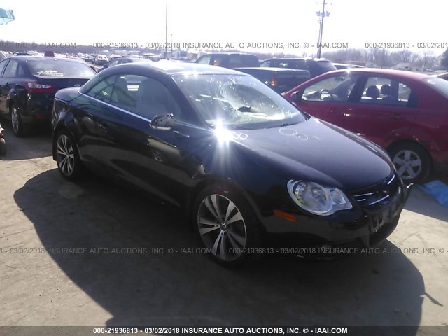 WVWDB71F78V043143 - 2008 VOLKSWAGEN EOS VR6 BLACK photo 1