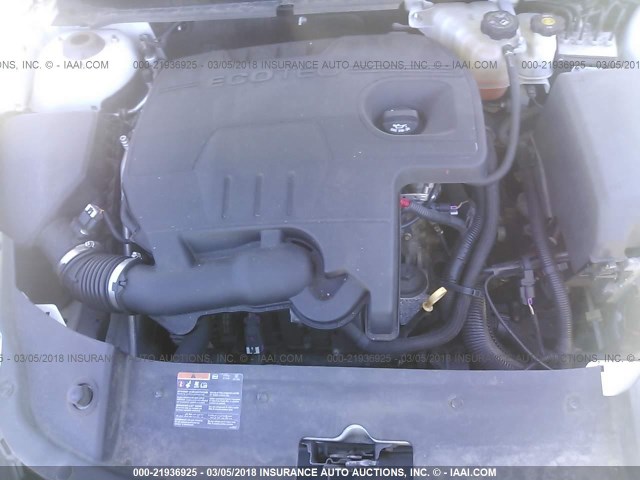 1G1ZA5EU9BF273539 - 2011 CHEVROLET MALIBU LS 白色 照片 10