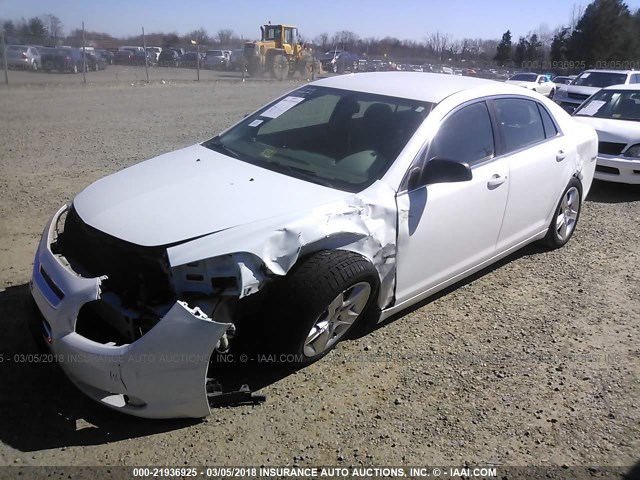 1G1ZA5EU9BF273539 - 2011 CHEVROLET MALIBU LS 白色 照片 2
