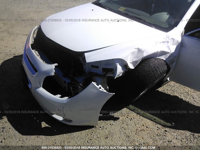 1G1ZA5EU9BF273539 - 2011 CHEVROLET MALIBU LS 白色 照片 6