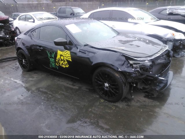 JF1ZNAA18D2706879 - 2013 TOYOTA SCION FR-S შავი ფოტო 1