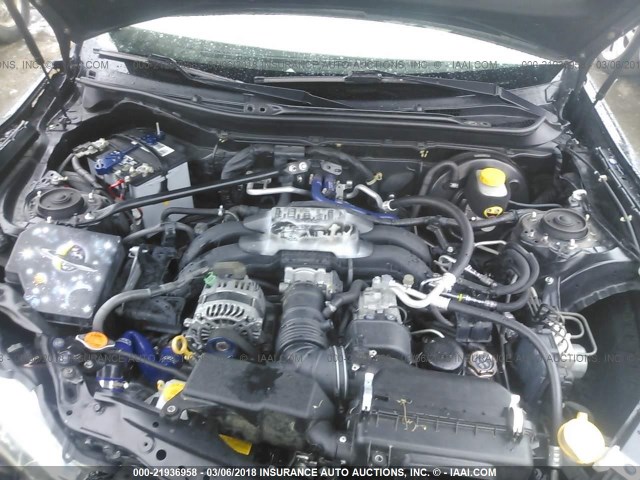 JF1ZNAA18D2706879 - 2013 TOYOTA SCION FR-S შავი ფოტო 10