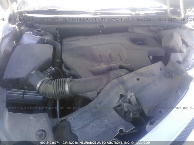 1G1ZA5E13BF330906 - 2011 CHEVROLET MALIBU LS 银色 照片 10