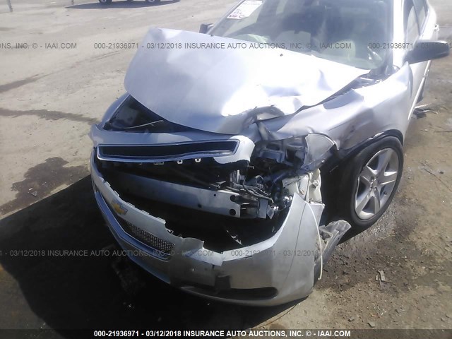 1G1ZA5E13BF330906 - 2011 CHEVROLET MALIBU LS 银色 照片 6
