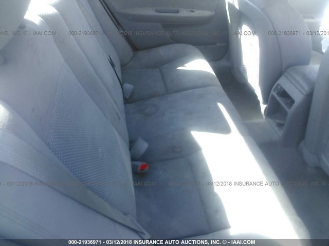 1G1ZA5E13BF330906 - 2011 CHEVROLET MALIBU LS 银色 照片 8