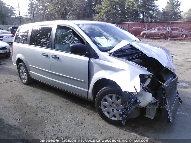 2A8HR44H58R816776 - 2008 CHRYSLER TOWN & COUNTRY LX SILVER photo 1