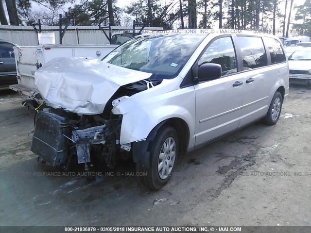 2A8HR44H58R816776 - 2008 CHRYSLER TOWN & COUNTRY LX SILVER photo 2