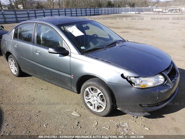 1G8AJ52F35Z156255 - 2005 SATURN ION LEVEL 2 GRAY photo 1