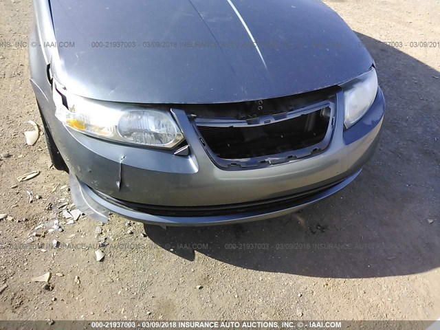 1G8AJ52F35Z156255 - 2005 SATURN ION LEVEL 2 GRAY photo 6