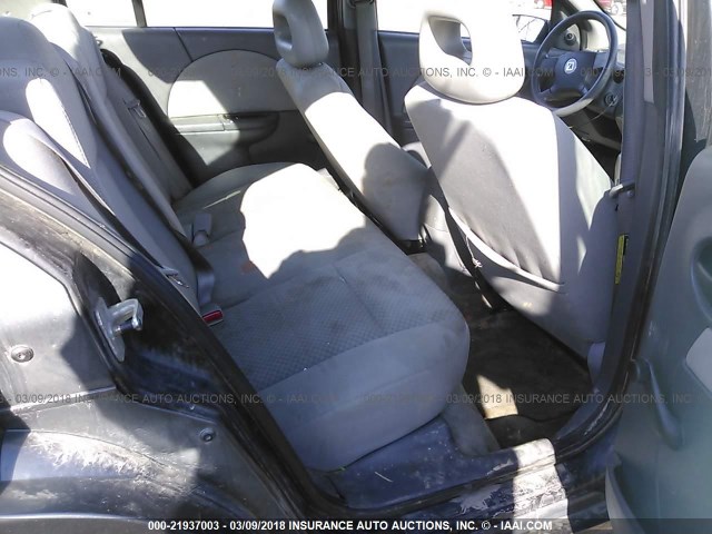 1G8AJ52F35Z156255 - 2005 SATURN ION LEVEL 2 GRAY photo 8
