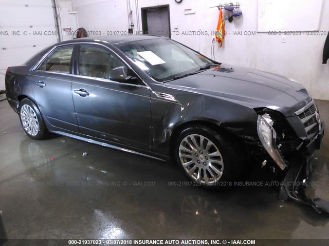 1G6DJ5EV0A0145169 - 2010 CADILLAC CTS PERFORMANCE COLLECTION GRAY photo 1