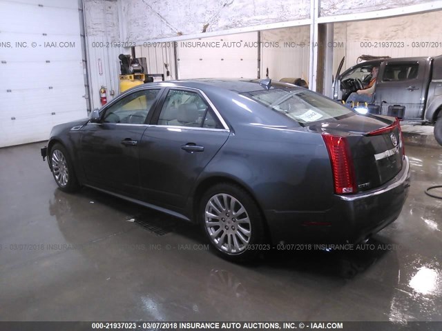 1G6DJ5EV0A0145169 - 2010 CADILLAC CTS PERFORMANCE COLLECTION GRAY photo 3