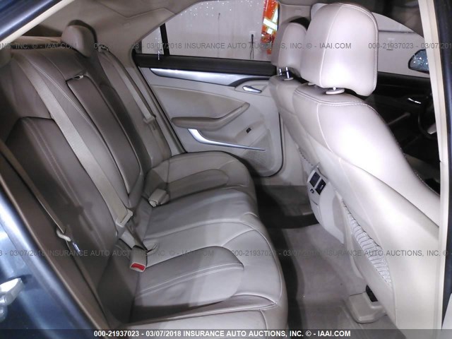 1G6DJ5EV0A0145169 - 2010 CADILLAC CTS PERFORMANCE COLLECTION Серый фото 8