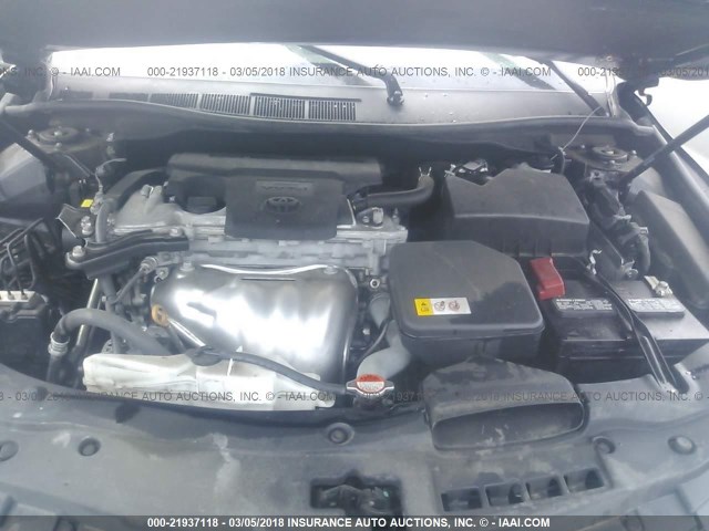 4T1BF1FKXGU267005 - 2016 TOYOTA CAMRY LE/XLE/SE/XSE BLACK photo 10