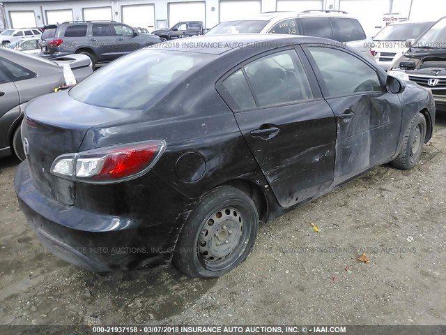 JM1BL1UF2B1468491 - 2011 MAZDA 3 I BLACK photo 4